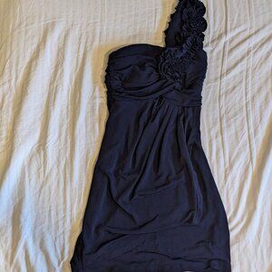 Sweet Storm Women's Formal Navy Mini Dress Size S